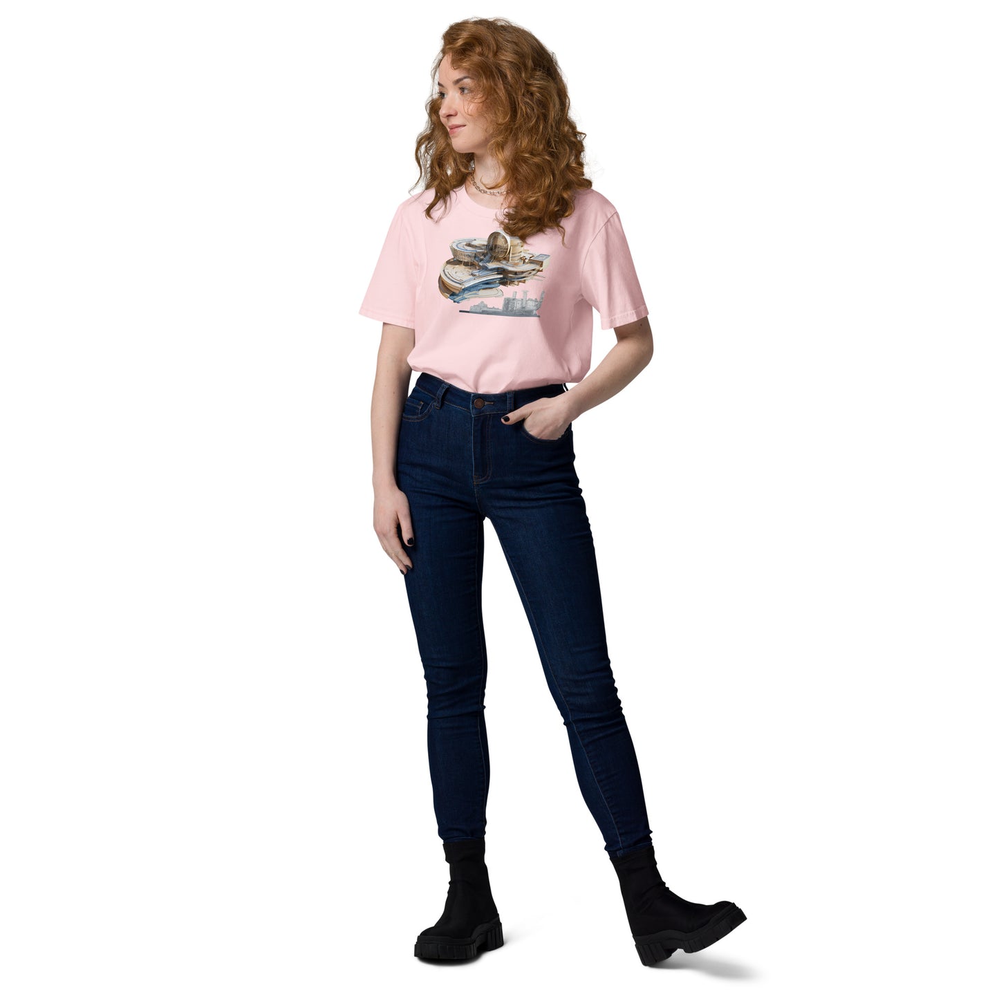 D-3D Unisex organic cotton t-shirt