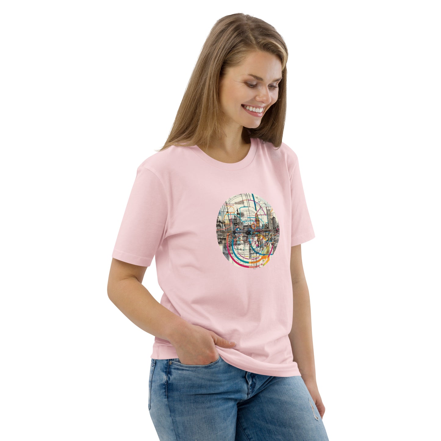 D-C Unisex organic cotton t-shirt