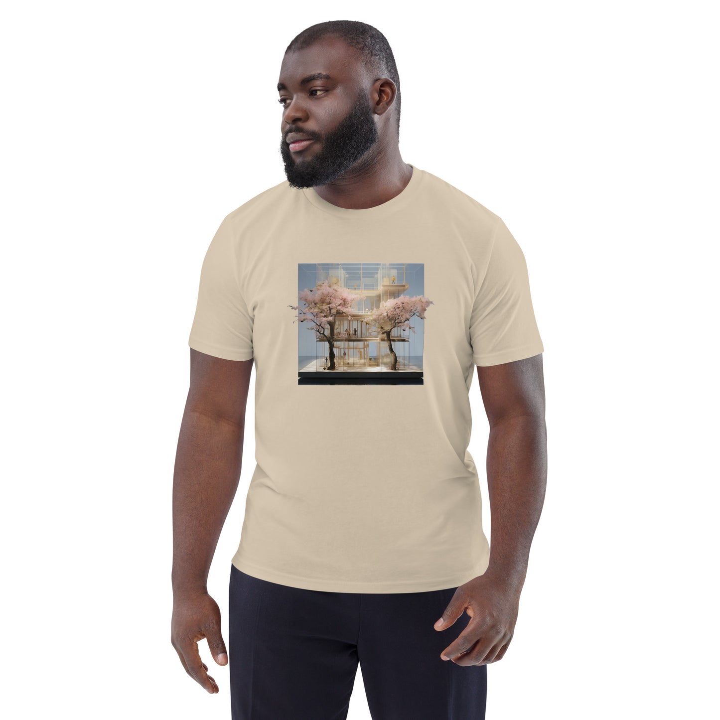 T-3D Unisex organic cotton t-shirt