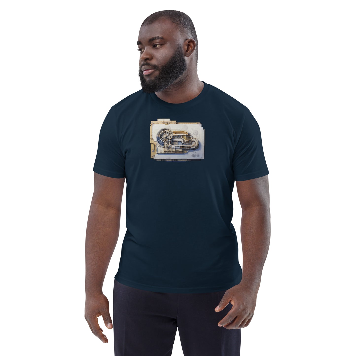 D-P Unisex organic cotton t-shirt