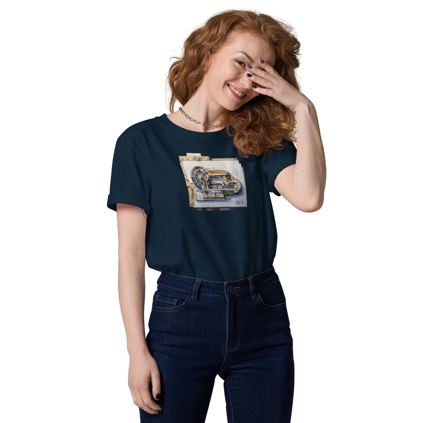 D-P Unisex organic cotton t-shirt