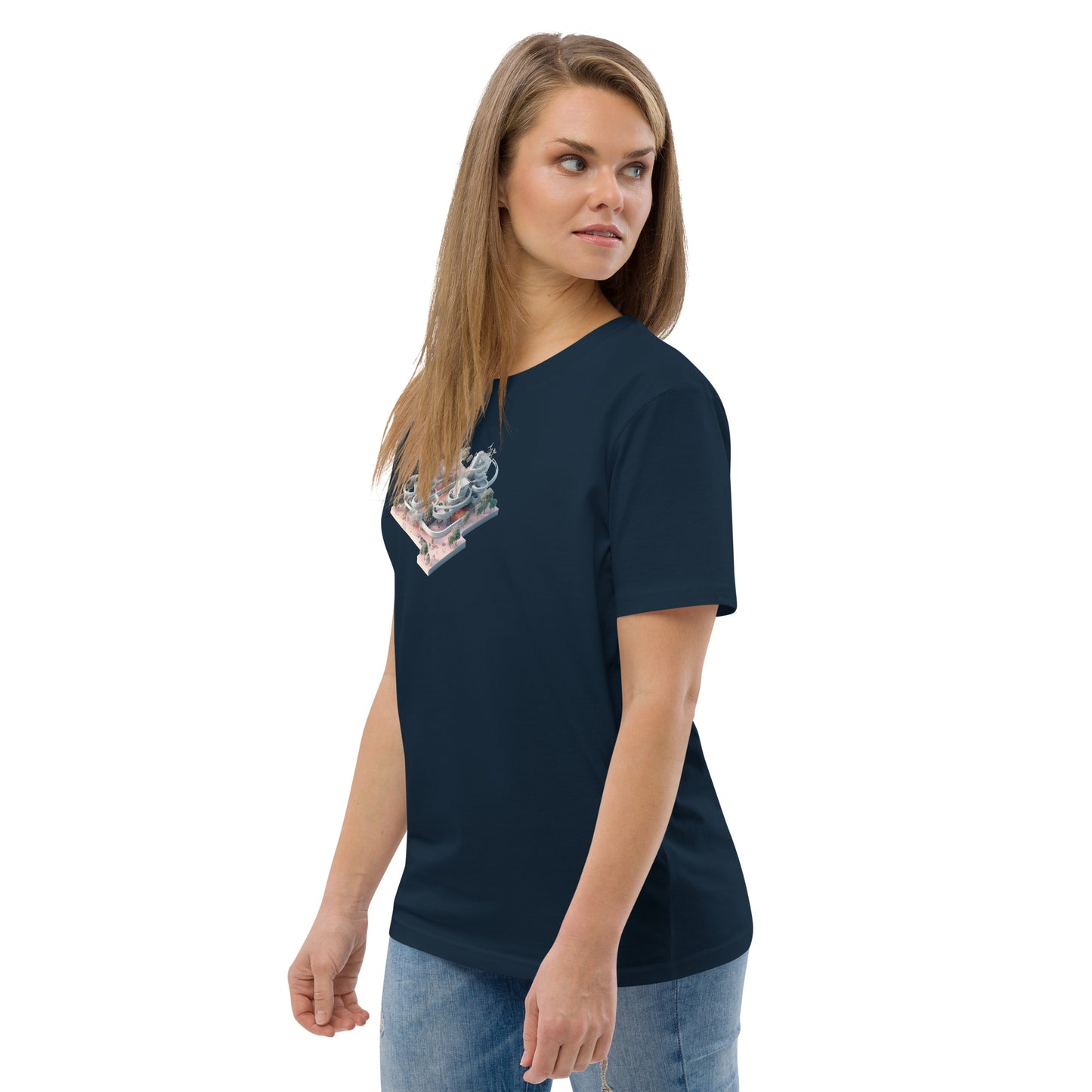 D-3D Unisex organic cotton t-shirt