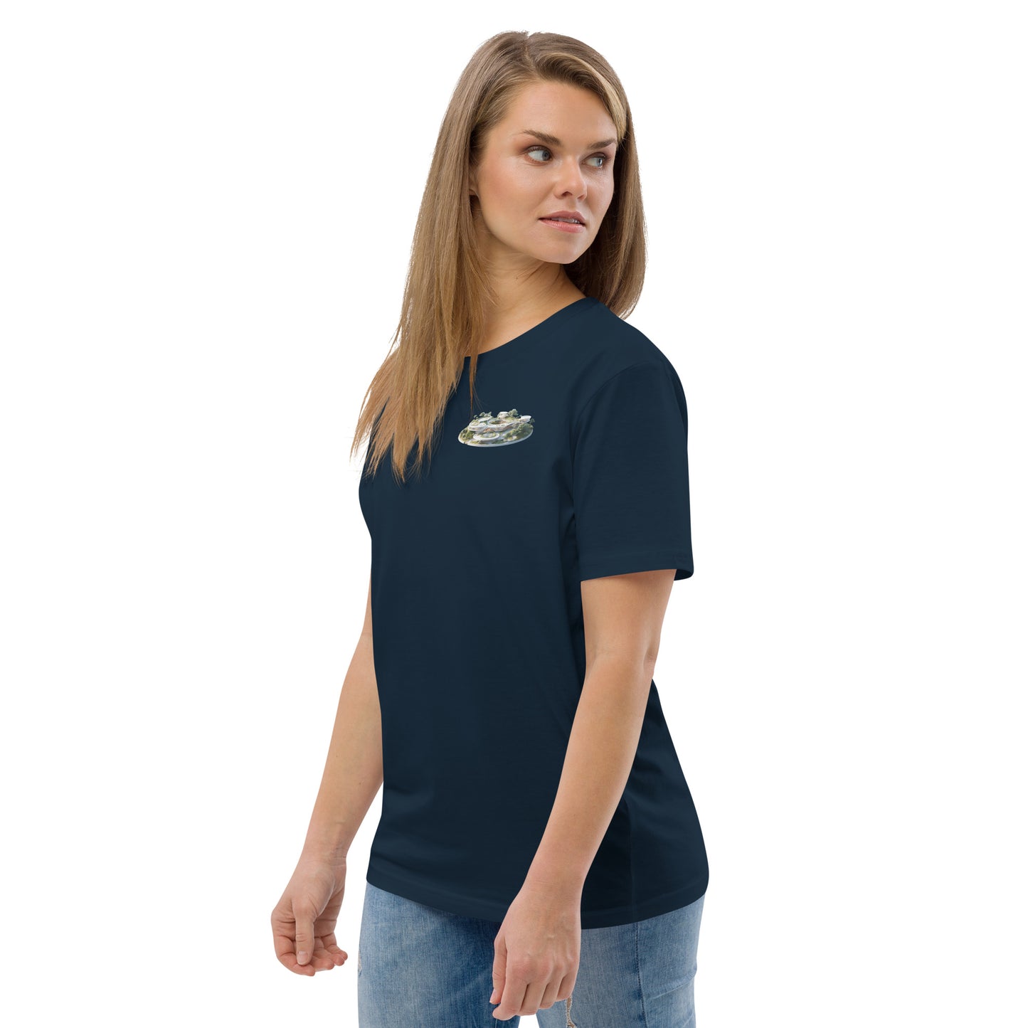 F-3D Unisex organic cotton t-shirt