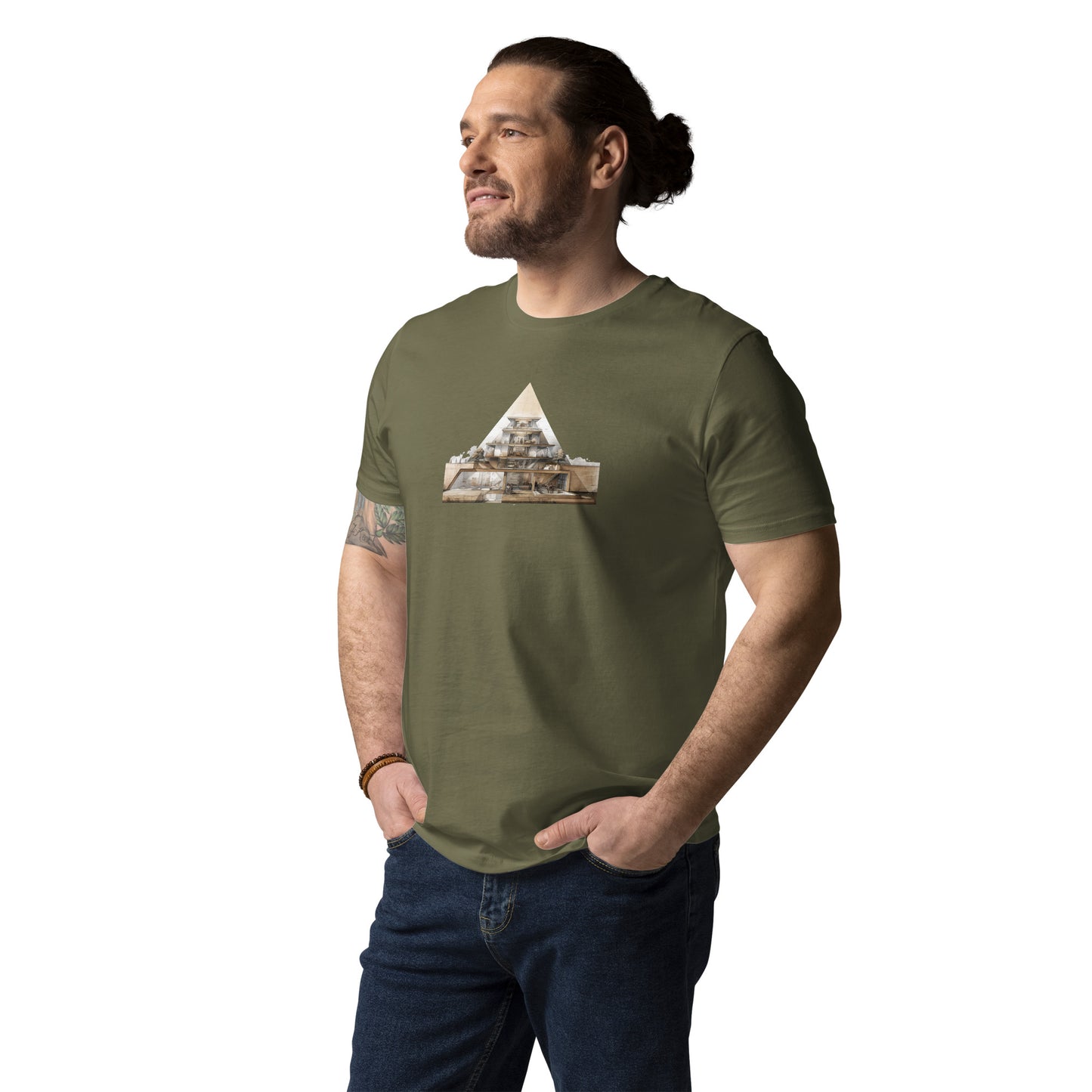 Camiseta unisex de algodón orgánico I-SE