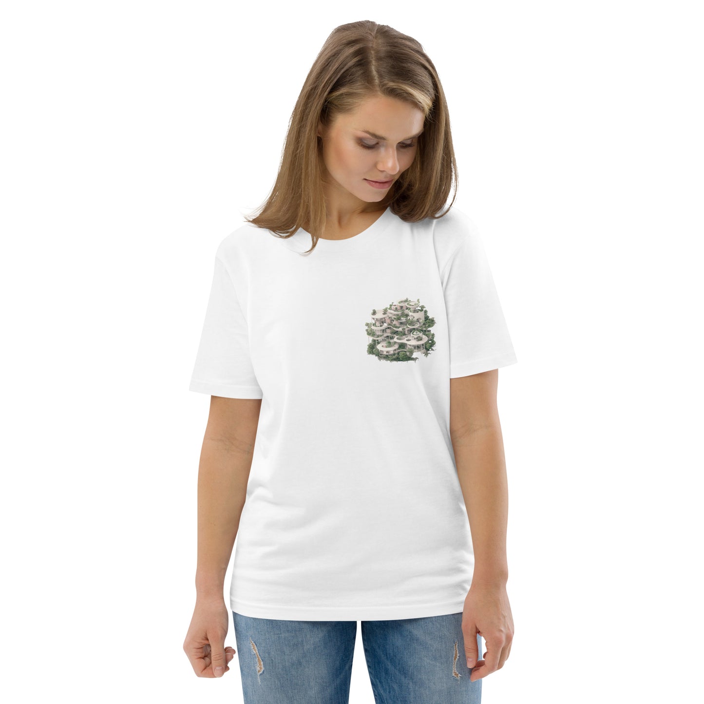 F-3D Unisex organic cotton t-shirt