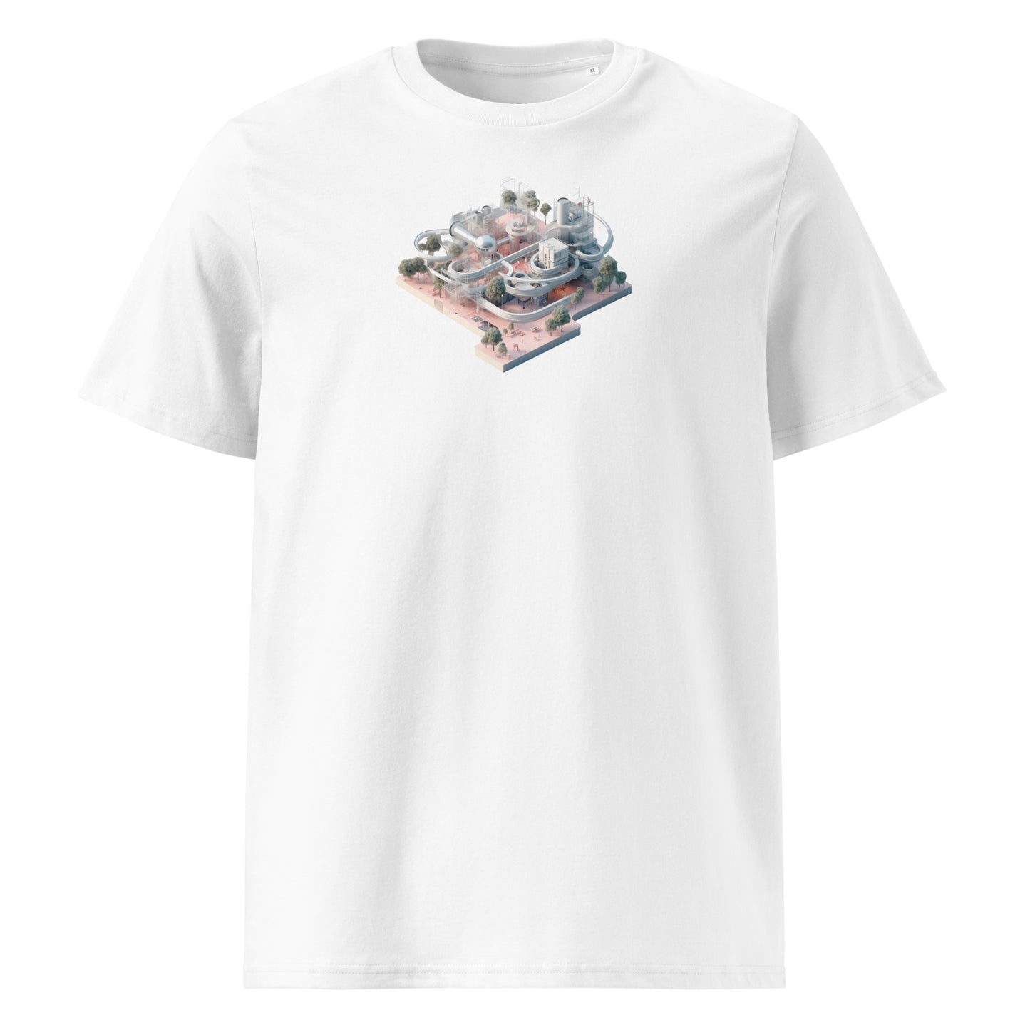 D-3D Unisex organic cotton t-shirt