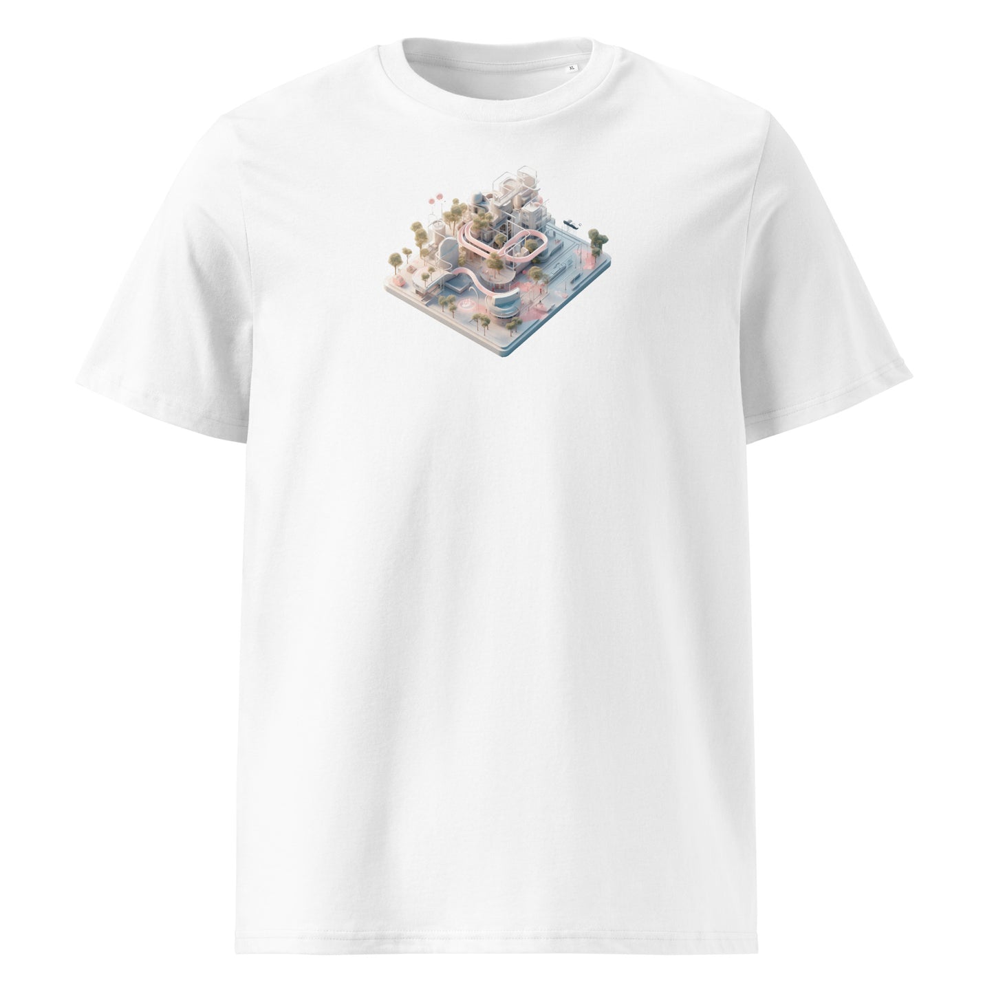 D-3D Unisex organic cotton t-shirt