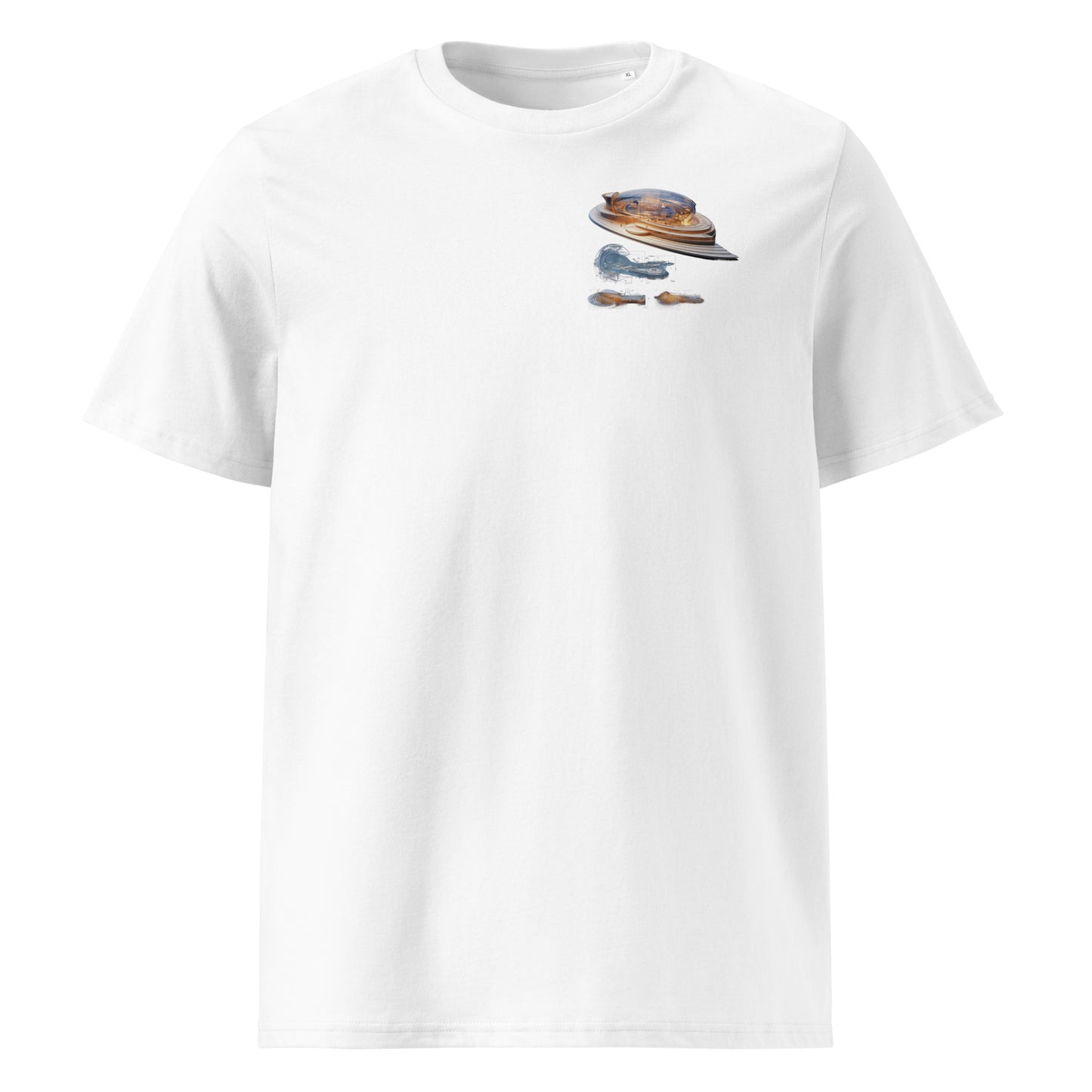 D-3D Unisex organic cotton t-shirt