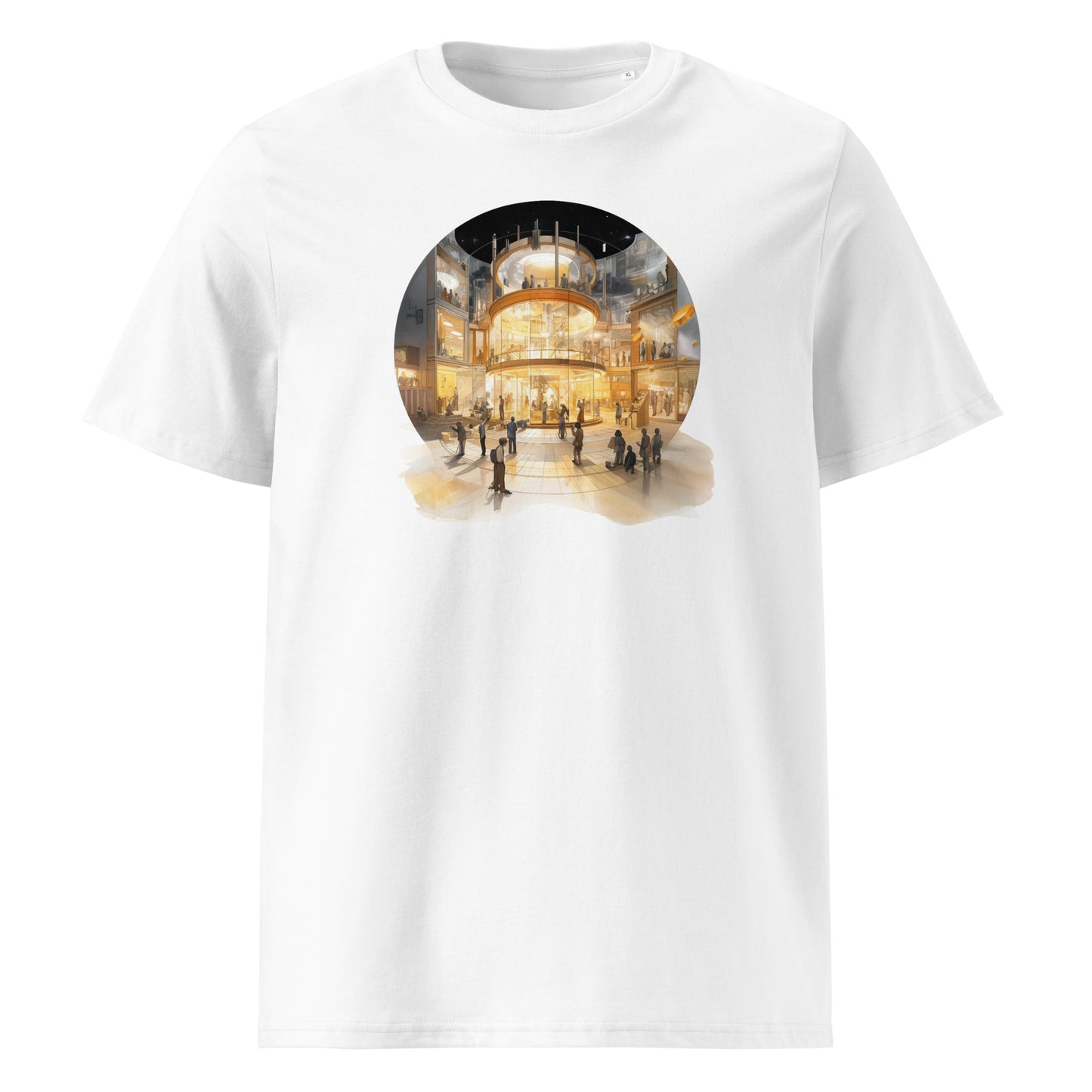 F-D Unisex organic cotton t-shirt