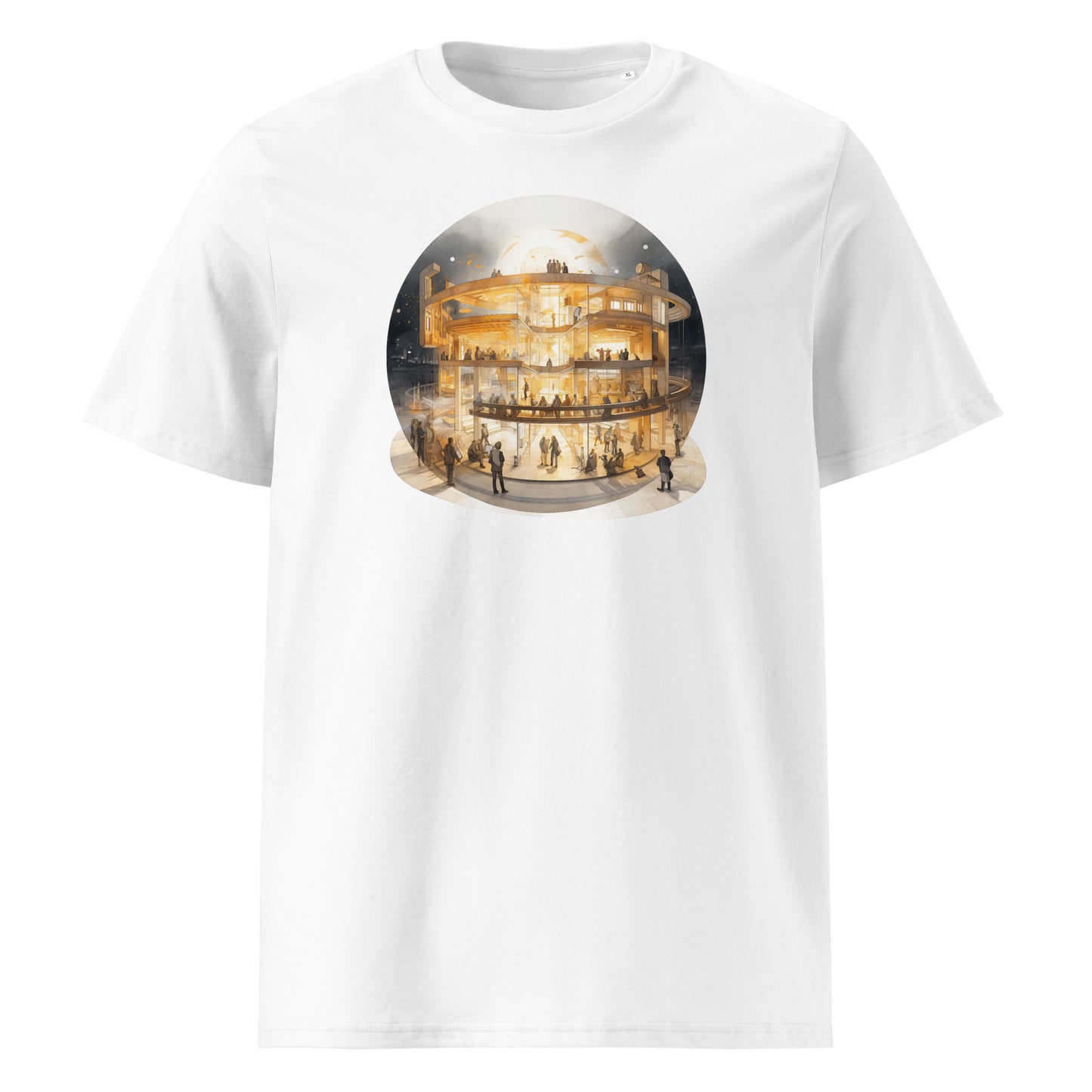 F-D Unisex organic cotton t-shirt