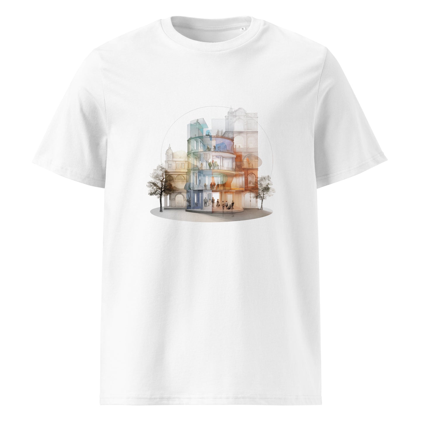 F-D Unisex organic cotton t-shirt