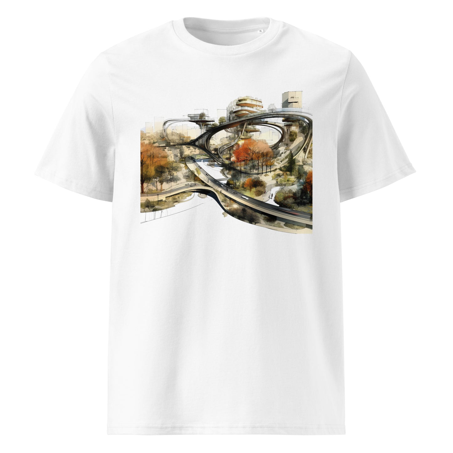 D-S Unisex organic cotton t-shirt