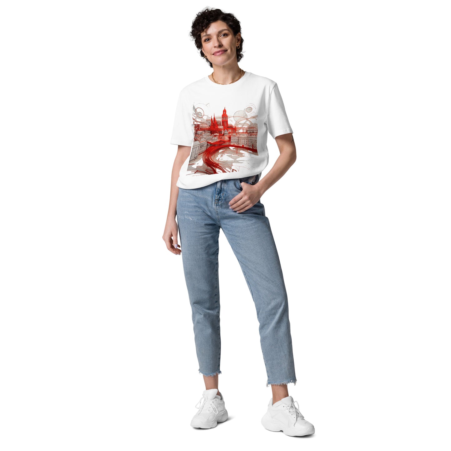 D-S Unisex organic cotton t-shirt