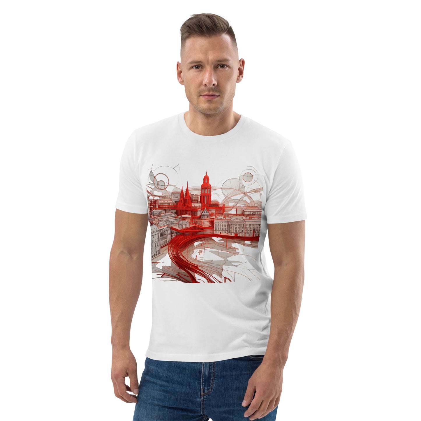 D-S Unisex organic cotton t-shirt