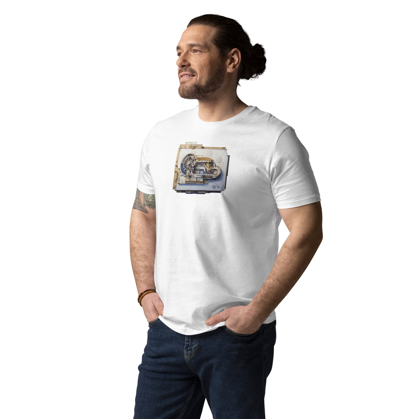 D-P Unisex organic cotton t-shirt