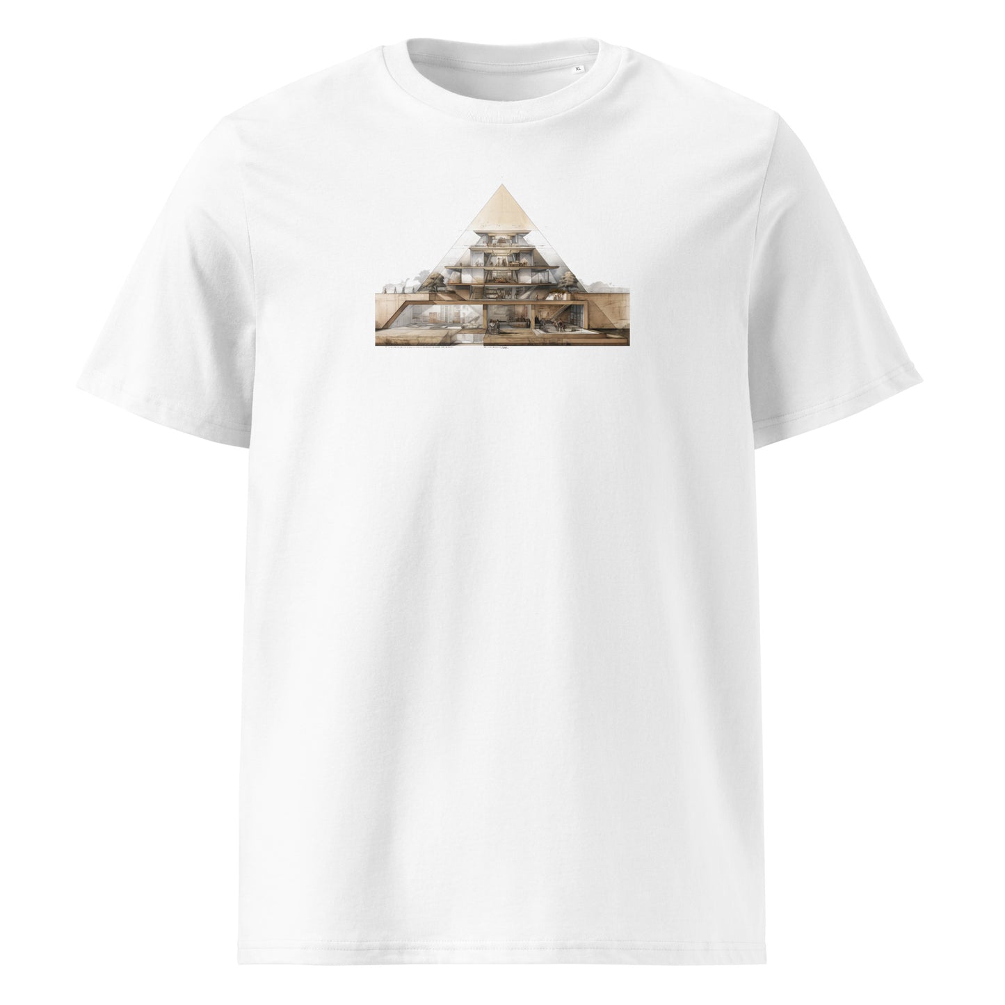 Camiseta unisex de algodón orgánico I-SE