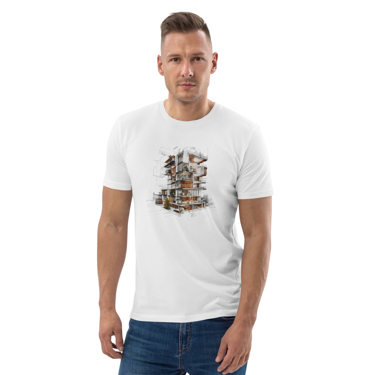 Camiseta unisex de algodón orgánico T-SE