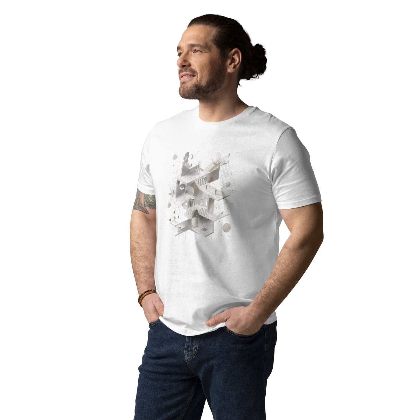Camiseta unisex de algodón orgánico TD