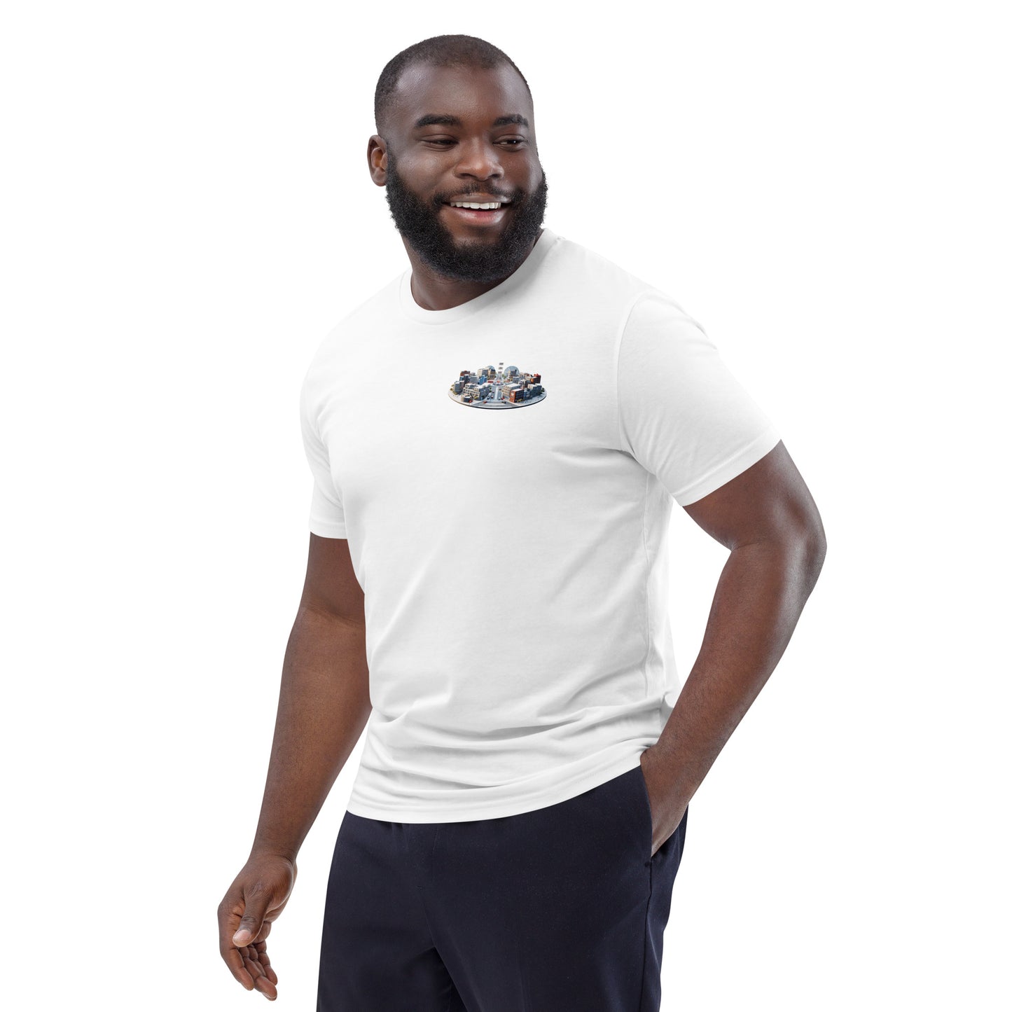 D-3D Unisex organic cotton t-shirt