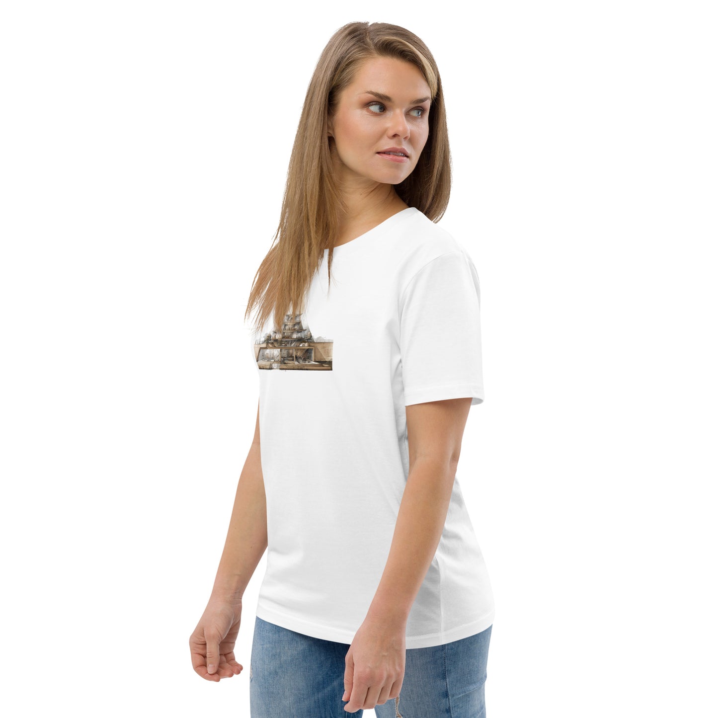 Camiseta unisex de algodón orgánico I-SE