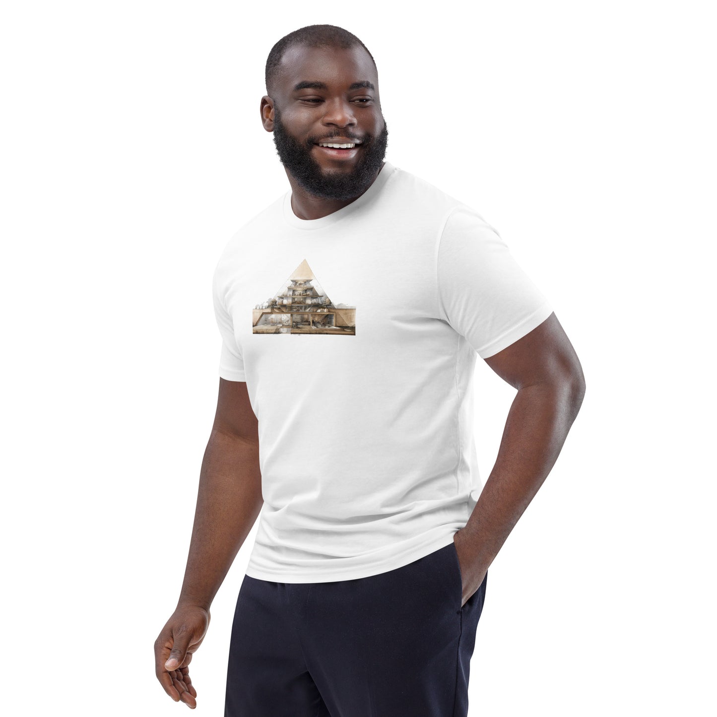 Camiseta unisex de algodón orgánico I-SE