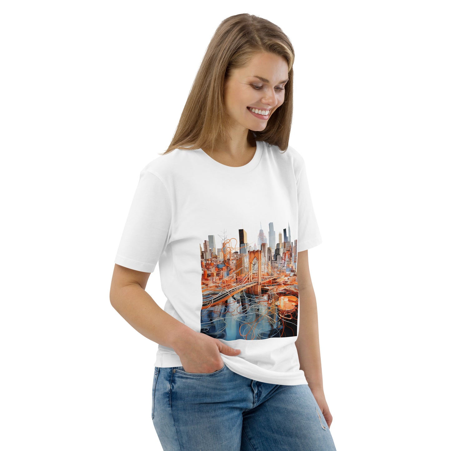 D-S Unisex organic cotton t-shirt