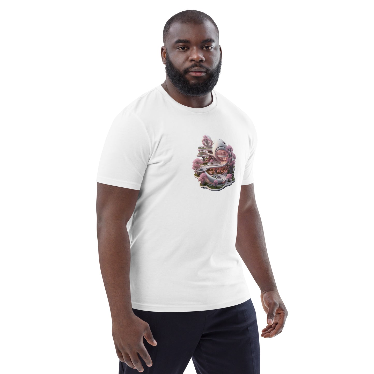 D-3D Unisex organic cotton t-shirt