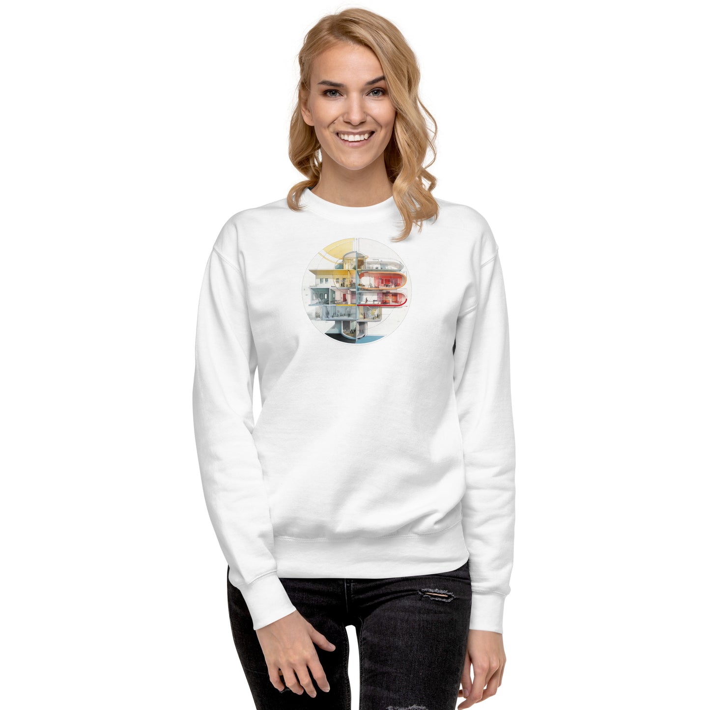 F-D Unisex Premium Sweatshirt