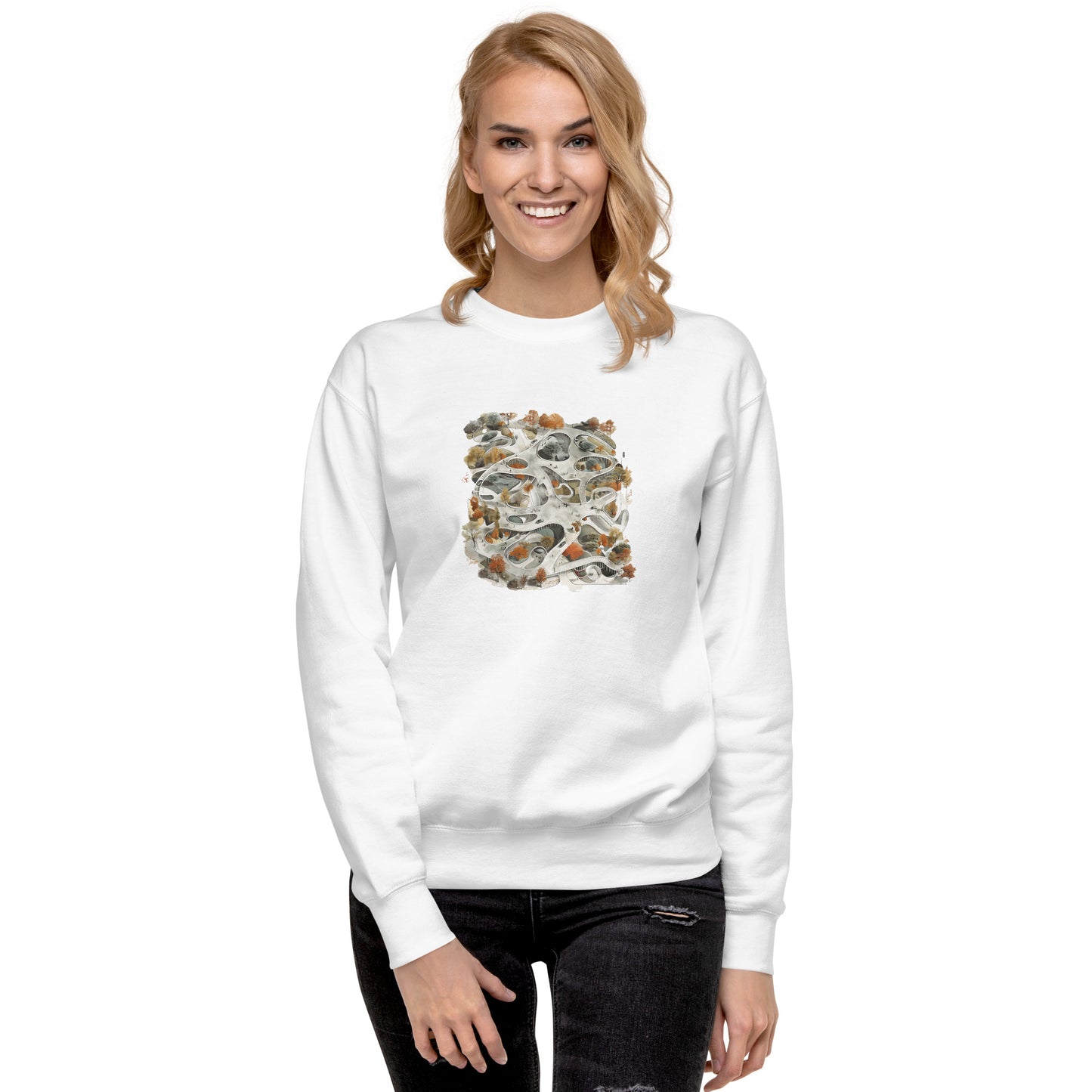 D-C Unisex Premium Sweatshirt