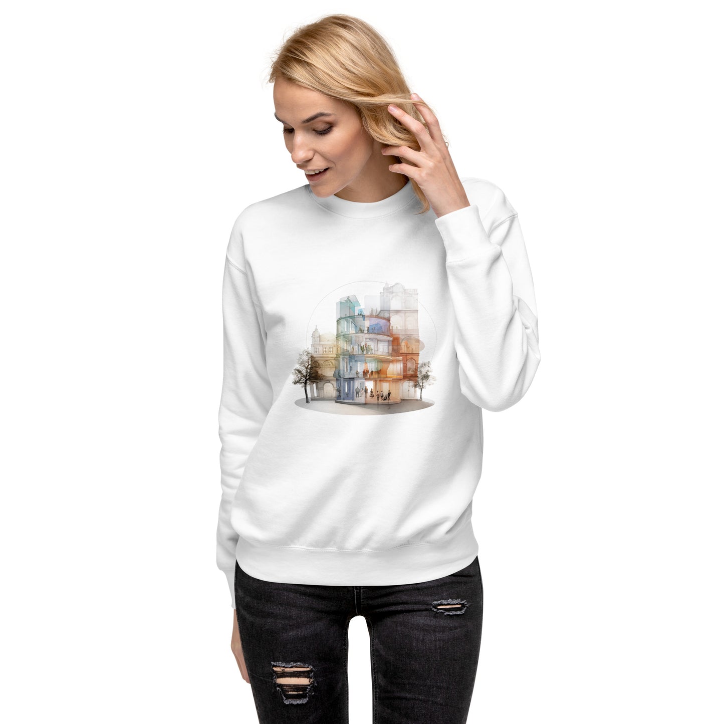 F-D Unisex Premium Sweatshirt