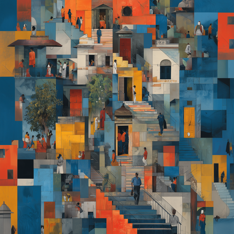 Tetrix Urban Collage