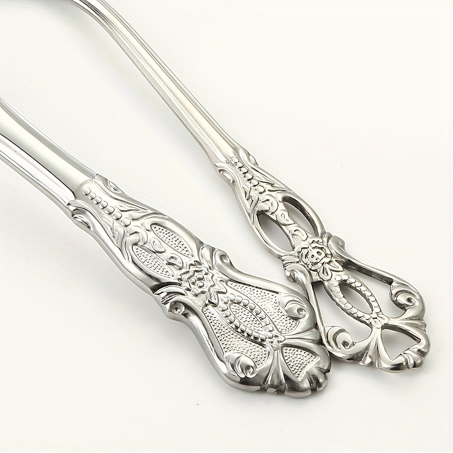 36pcs Premium Stainless Steel Cutlery Set - Shiny Finish, Dishwasher Safe Utensils for 6 - Ideal Present for Housewarming, Weddings, Christmas, Thanksgiving, And Valentine'S Day