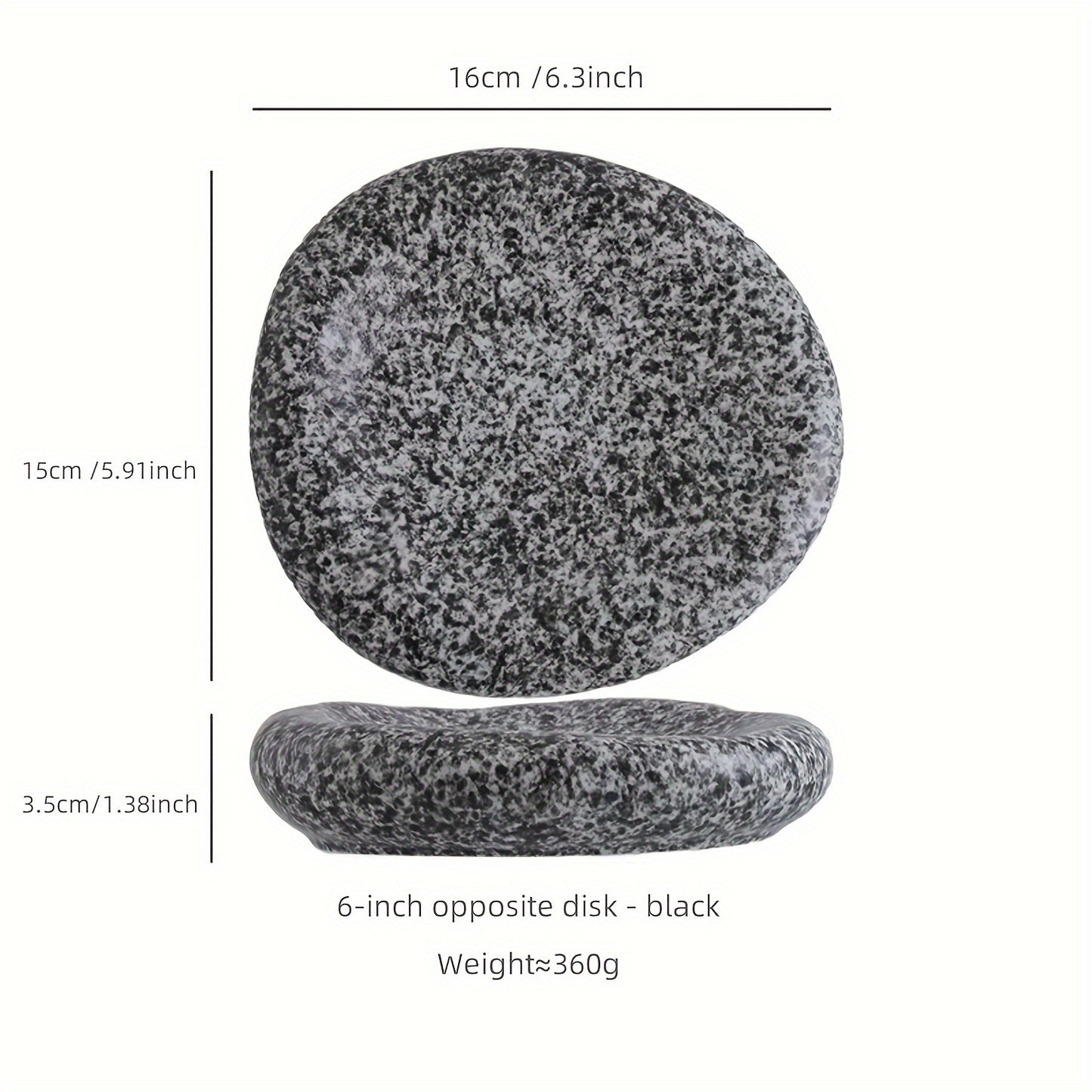 Japanese-Inspired Oval Ceramic Plate (1 Piece) – Salad, Sushi & Dessert Serving Dish