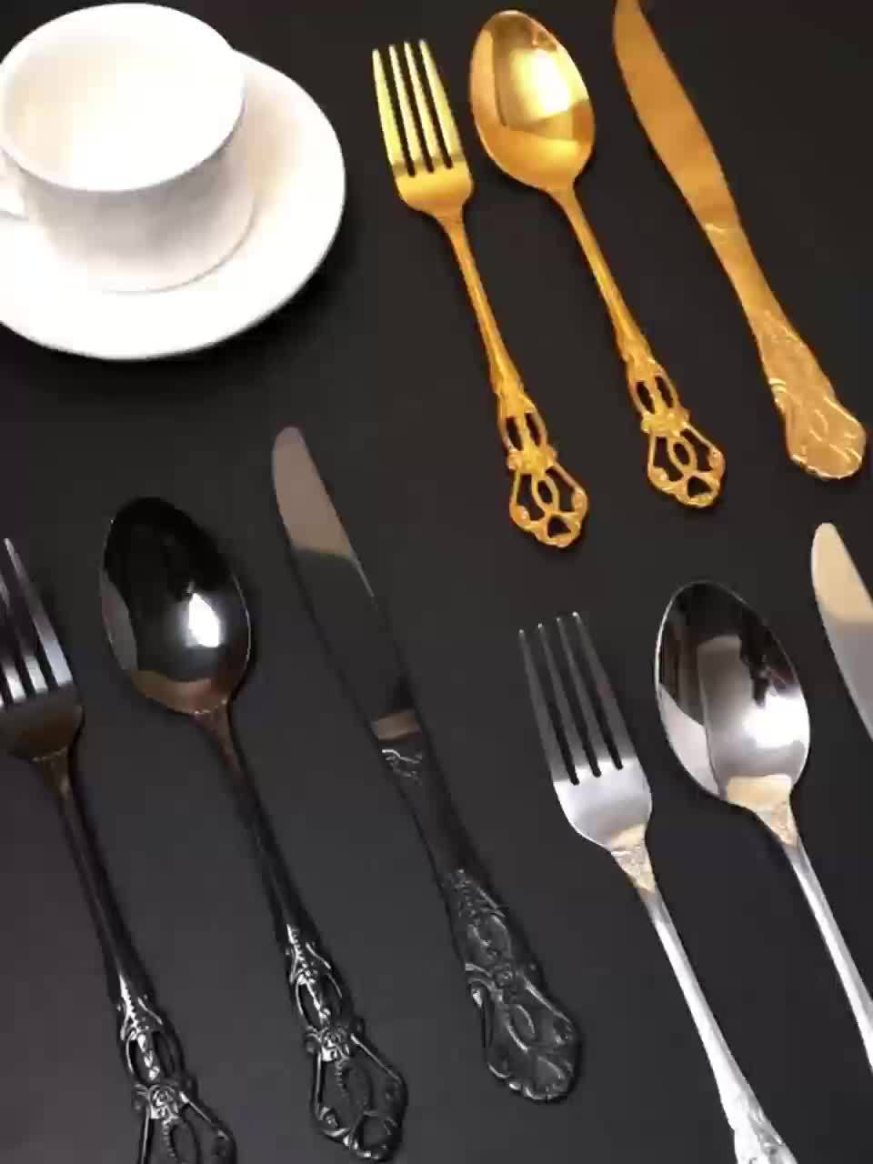 36pcs Premium Stainless Steel Cutlery Set - Shiny Finish, Dishwasher Safe Utensils for 6 - Ideal Present for Housewarming, Weddings, Christmas, Thanksgiving, And Valentine'S Day