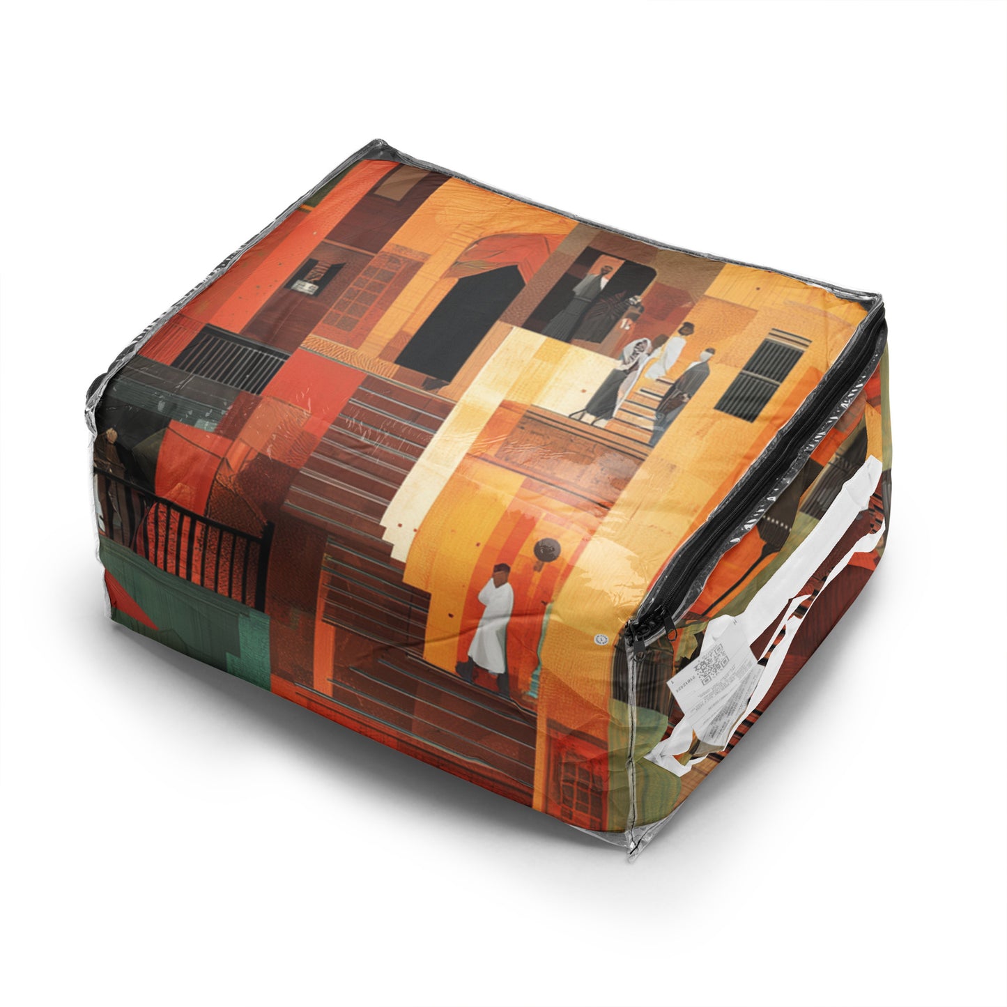 Tetrix City Layers Collage – Comforter Blanket