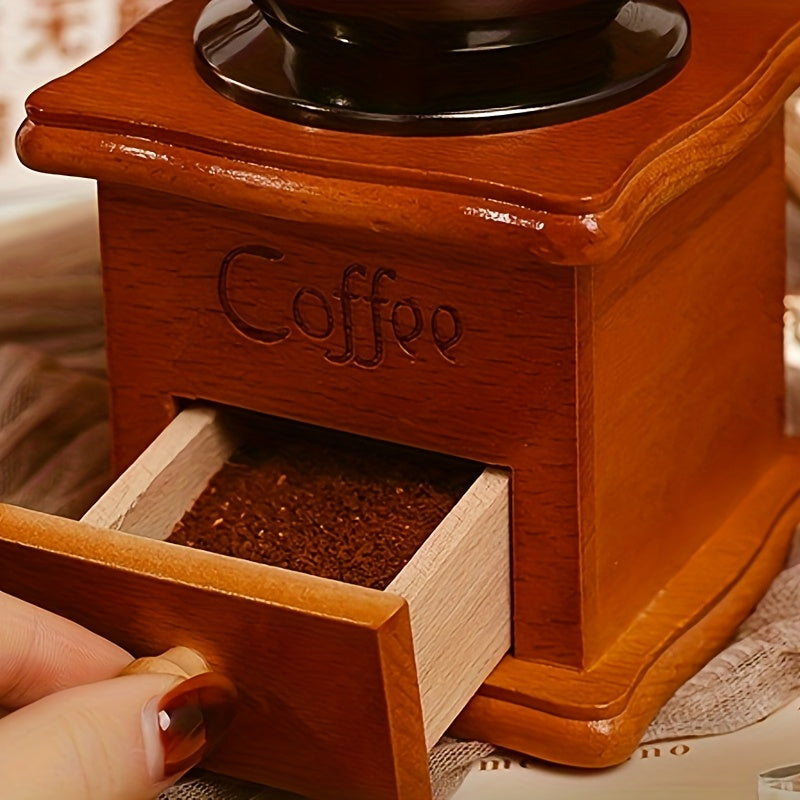 Portable Hand Coffee Grinder - Outdoor Coffee Set for Travel, Office, Food Truck, and Gifts (Coffee Beans Not Included)