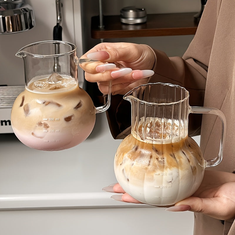 1pc High-Borosilicate Glass Coffee Maker & Tea Pot with Thick Heat-Resistant Glass Carafe, Leakproof Pour-System & Smooth-Sided Design Suitable for Coffee & Tea Brewing, Durable for Hot Beverages