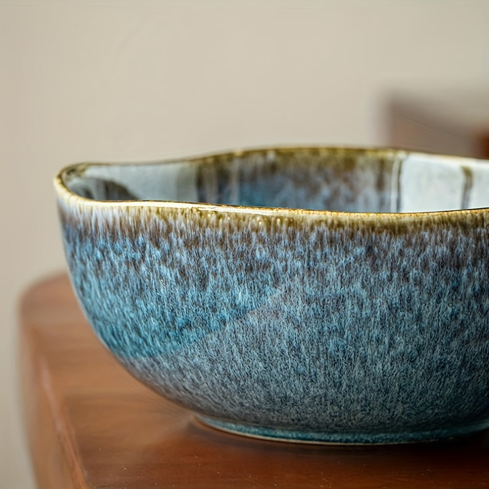 Ceramic Noodle Bowl Set for Two (2-Piece, 830ml, 6.5") – Restaurant-Style Tableware