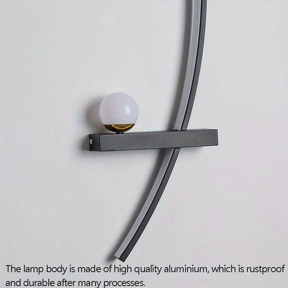 2pcs Bedroom Wall Lights, 31.5in LED Warm Light Wall Lamps for Bedroom, Modern Wall Sconces Set Of Two, Wall Sconces Wall Lights for Living Room Bedside Light(2pcs)