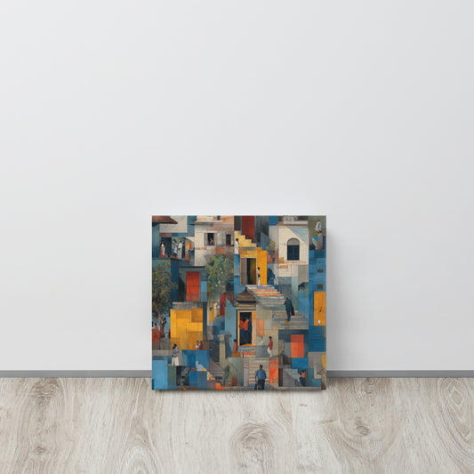 Tetrix Urban Collage – Canvas Print