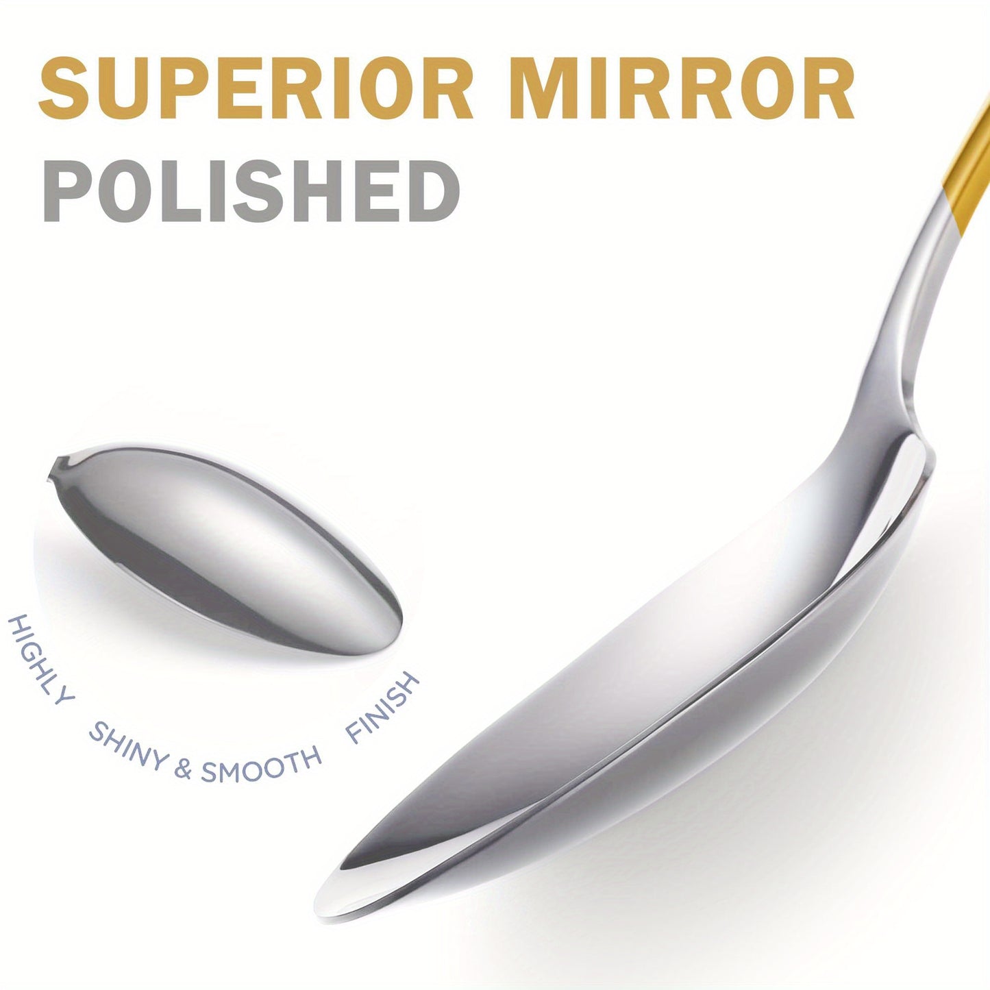 Hammered Modern Golden/Silvery Silverware Set, 40pcs Cutlery Set for 8, Stainless Steel Flatware Set for Home, Kitchen, Restaurant and Hotel, Mirror Polished Silverware Set, Dishwasher Safe