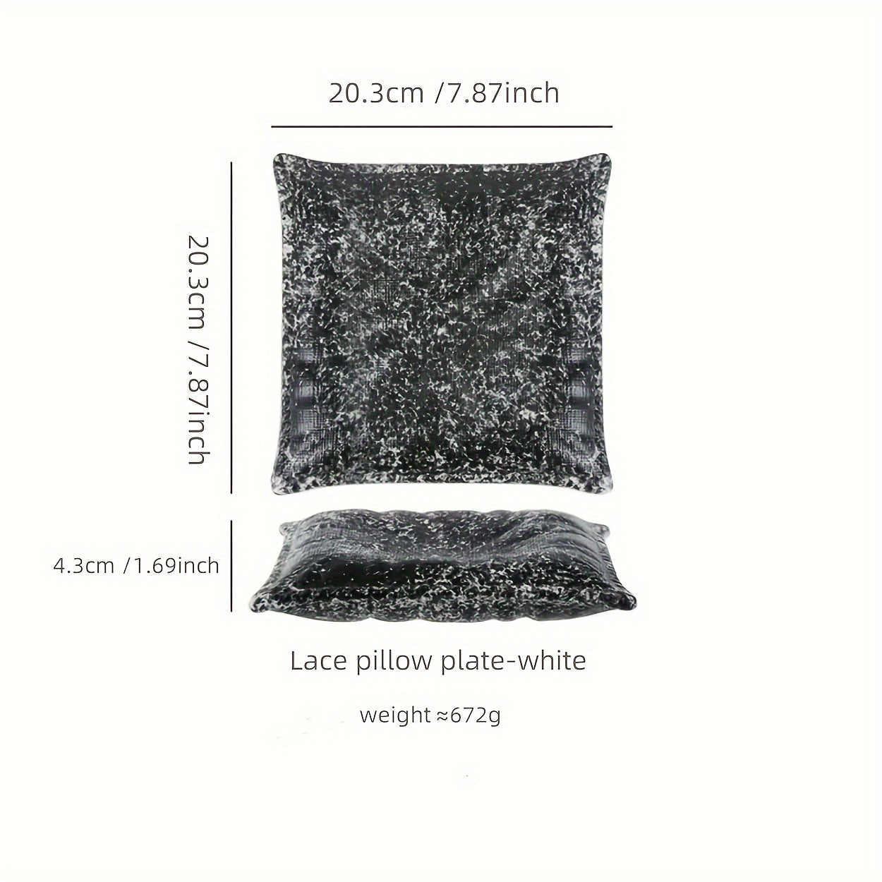 Japanese-Inspired Oval Ceramic Plate (1 Piece) – Salad, Sushi & Dessert Serving Dish