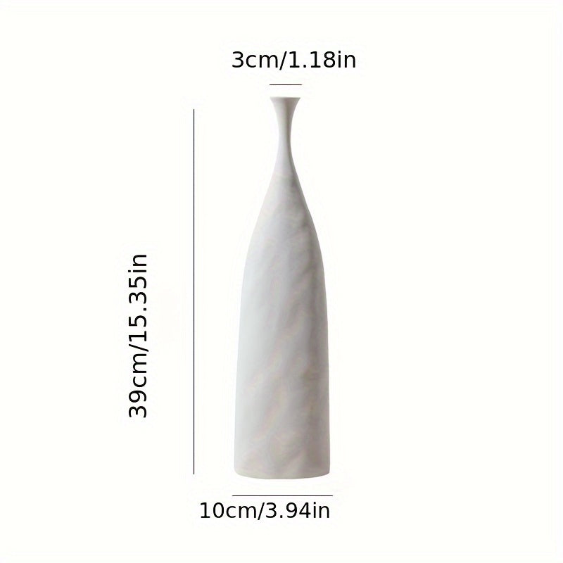 1pc Nordic Morandi Ceramic Vases - Simple Artistic Elements For Home Decoration And Flower Arrangements
