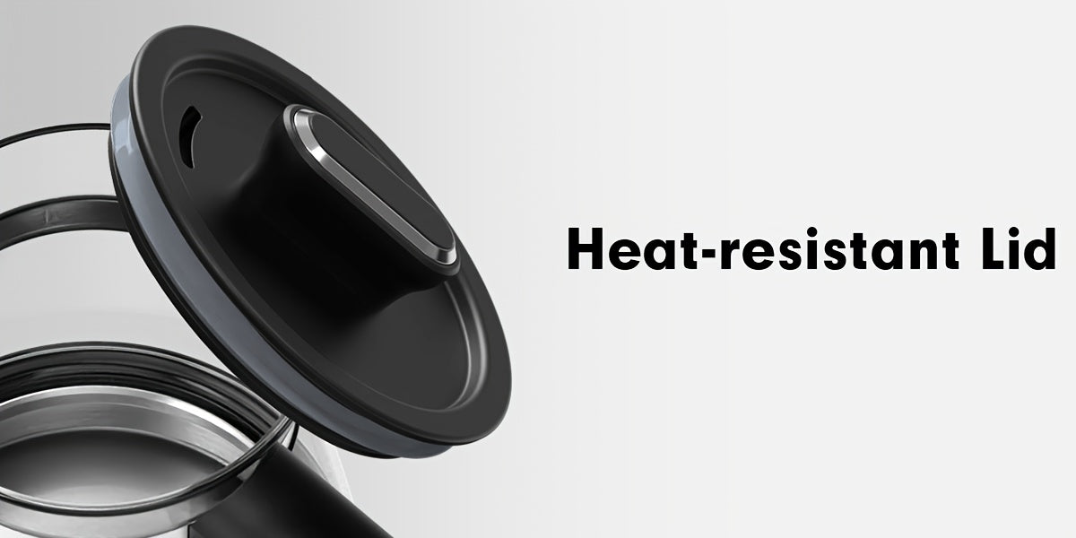 Electric Gooseneck Glass Kettle with Temperature Control, 1200W Rapid Boiling Electric Kettle for Pour-Over Tea Coffee, LCD Display, 1H Keep Warm, 0.8L, Silvery