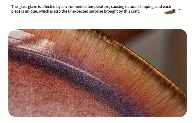 Azure Flame Asymmetrical Ramen Bowl (1 Piece) – Extra-Thick Restaurant-Grade Ceramic