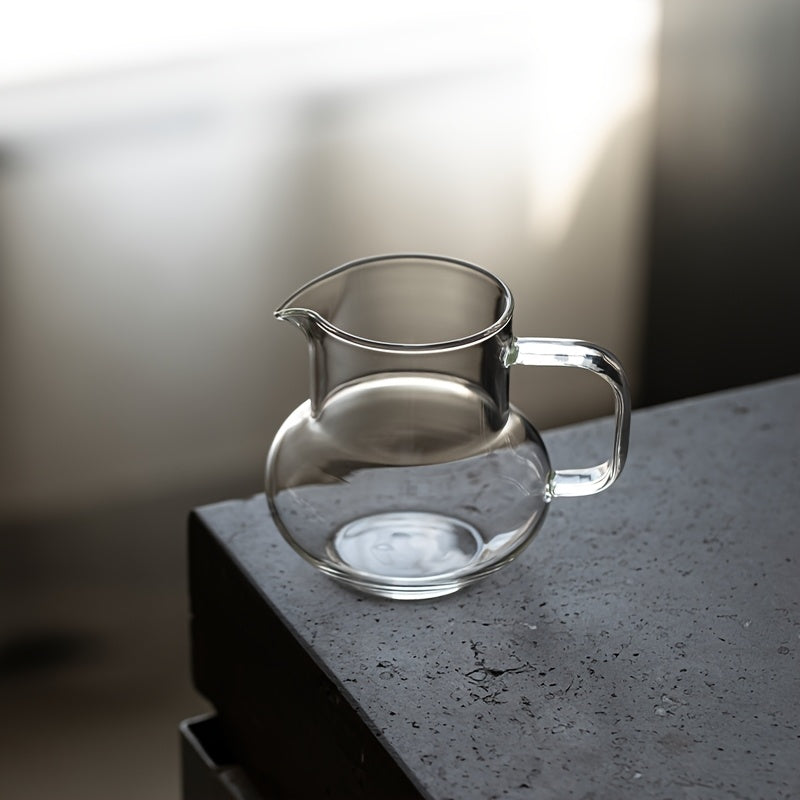 1pc High-Borosilicate Glass Coffee Maker & Tea Pot with Thick Heat-Resistant Glass Carafe, Leakproof Pour-System & Smooth-Sided Design Suitable for Coffee & Tea Brewing, Durable for Hot Beverages