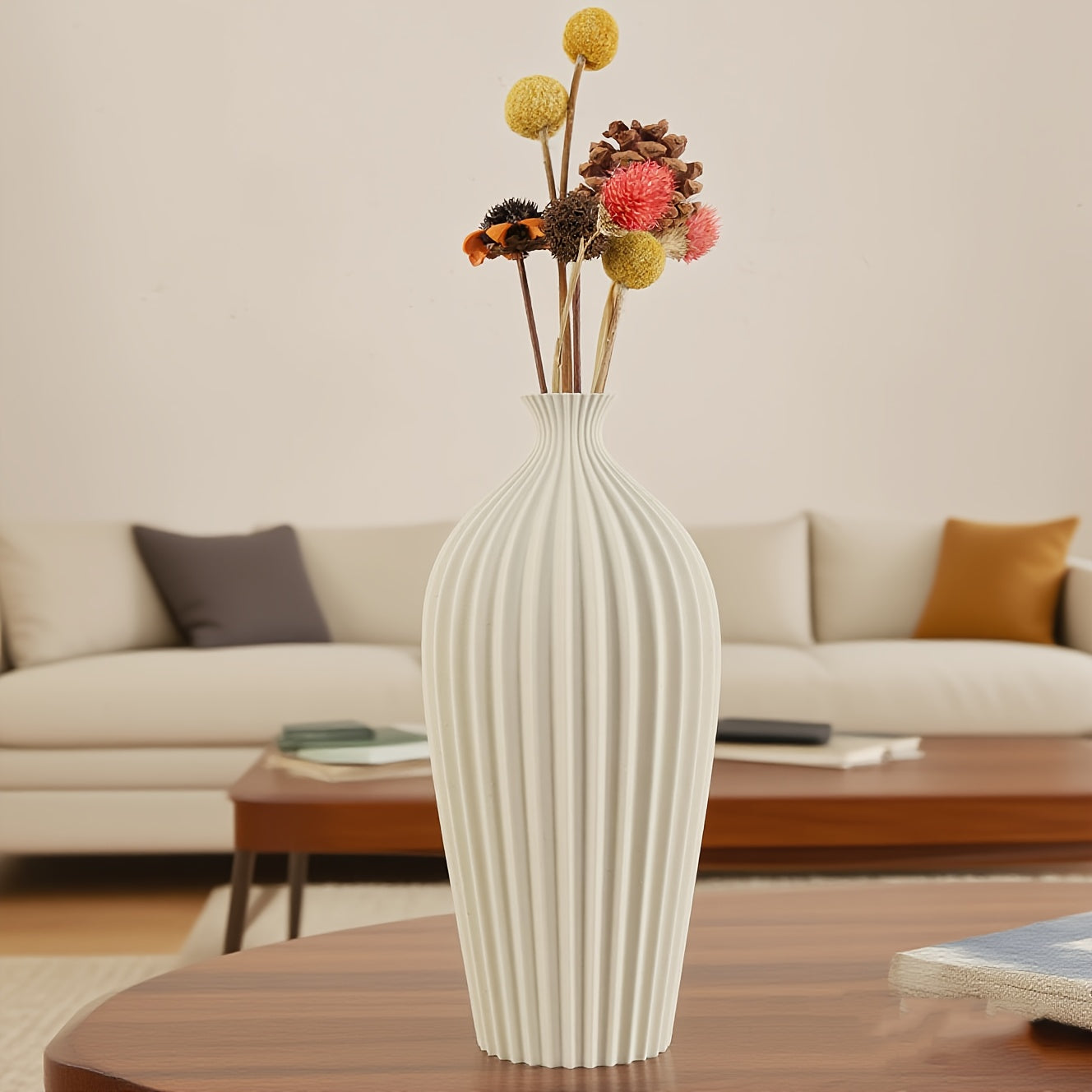 An Elegant Bohemian-Style Vase, Featuring a Creative Design, Perfect for Enhancing The Decor of a Home Office, Suitable for Both Dried And Fresh Flowers, Ideal for Tabletop Display