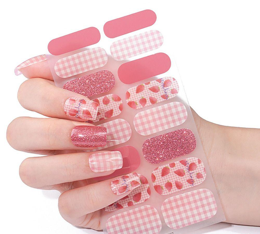 Real Gel Nail Polish Strickers 16 Pack Set Lasts 10-14 Days