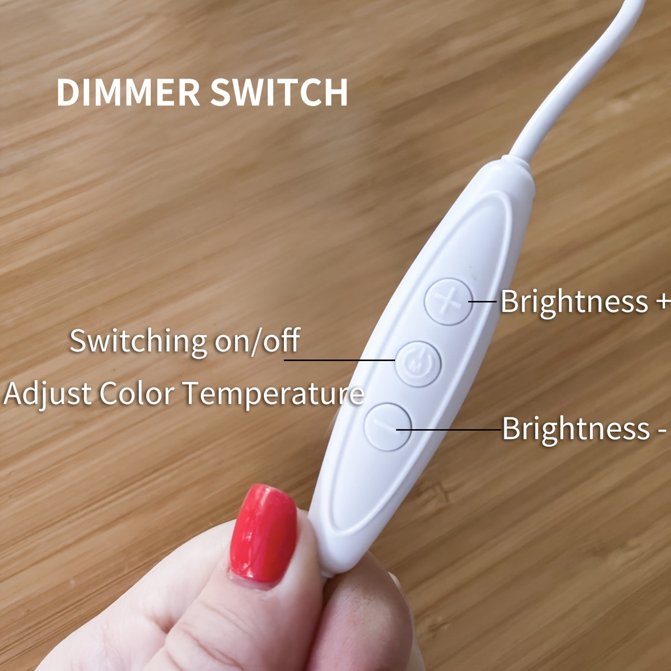 1pc Aluminum Alloy 3 Color Temperatures Dimmable Half-Moon Desk Lamp - USB-Powered Arch Light with Polished Finish for Nail Art, Crafts, Reading & Nightstand Use, Craft Lighting | Sleek Design | Adjustable Brightness, Desk La