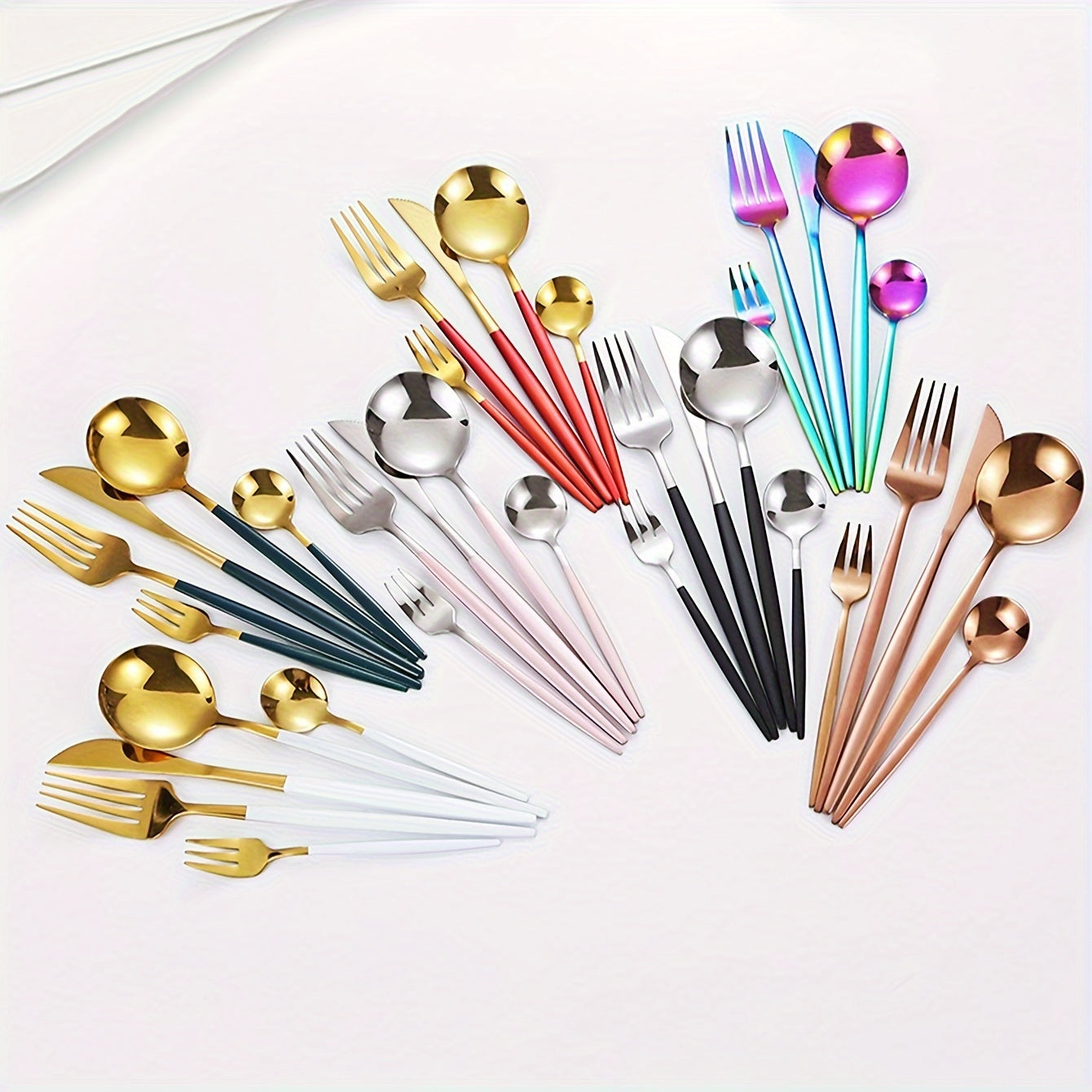 30pcs Portuguese Stainless Steel Flatware Set - Mirror Polish Heavy-Duty 410 Cutlery Suitable for, Weddings, Catering, Dishwasher Safe Utensils for Banquets, Parties, Hotels, Cafes - Elegant Tableware Gift for Events & Birthd